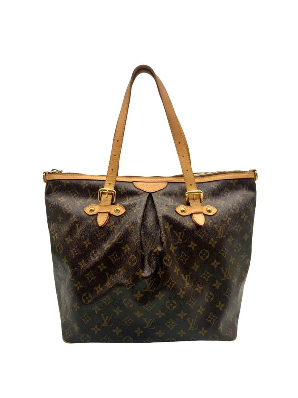 Louis Vuitton Brown Monogram Palermo GM Tote Bag